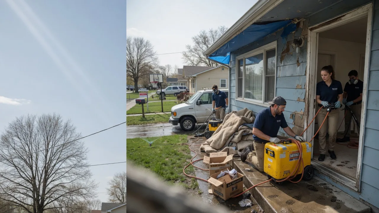 Basement Flood Cleanup in Oregon, IL near me